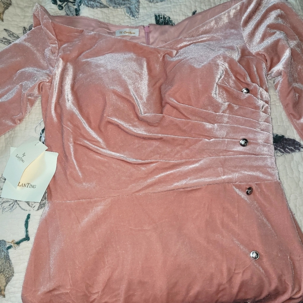 Floor length evening gown